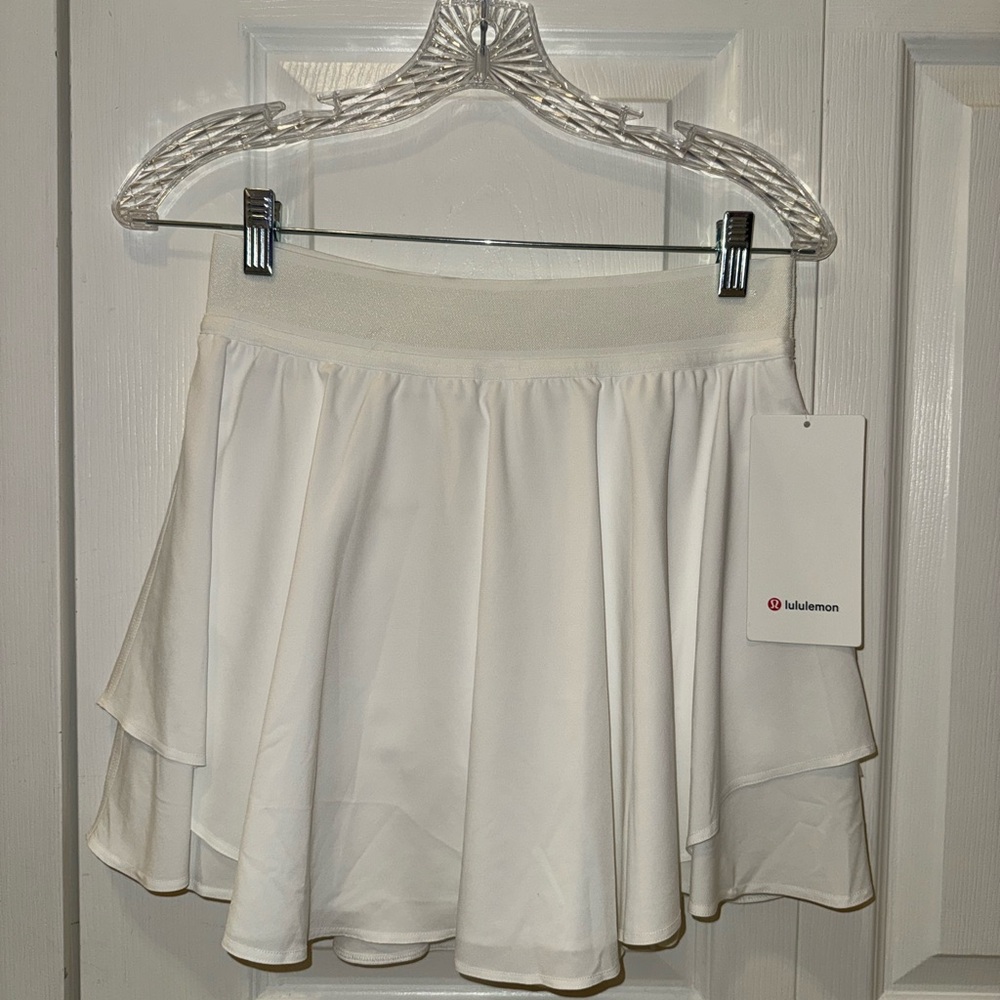 lululemon athletica White Golf/Tennis Skirt